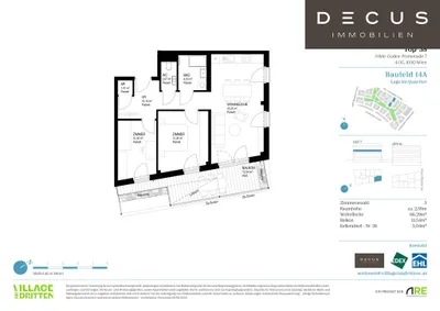 3-Zimmer-Wohnung kaufen in Wien – 66,29 m², € 564.000 – Bild 11 von 11
