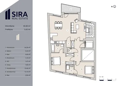 3-Zimmer-Wohnung kaufen in Wien – 99,99 m², € 899.000 – Bild 10 von 10