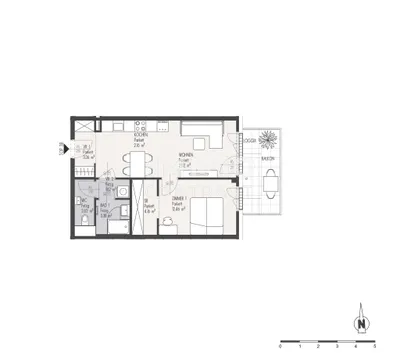 2-Zimmer-Wohnung kaufen in Wien – 51,05 m², € 319.000 – Bild 8 von 8