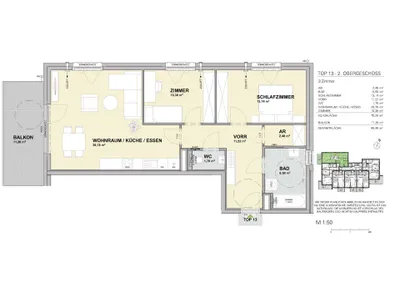3-Zimmer-Wohnung kaufen in Salzburg Stadt – 75,2 m², € 574.800 – Bild 12 von 14