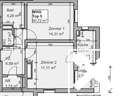 3-Zimmer-Wohnung kaufen in Wolfsberg – 50,72 m², € 80.610 – Bild 8 von 8