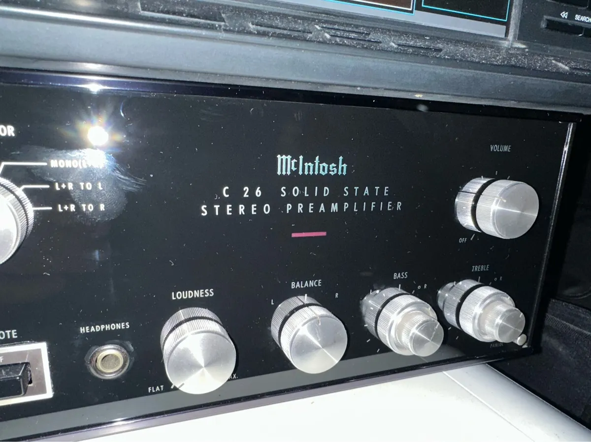 Used Mcintosh C26 Control amplifiers for Sale | HifiShark.com