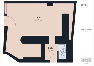 Gewerbeimmobilie mieten in Feldkirch – 48 m², € 832 – Bild 7 von 7