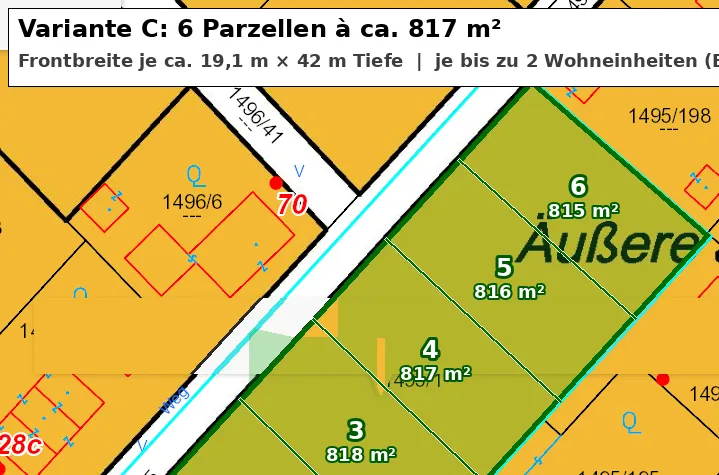 Traumgrundstück zu Traumpreis Gänserndorf Süd ca12min von Stadtgrenze Wien – pohled 2