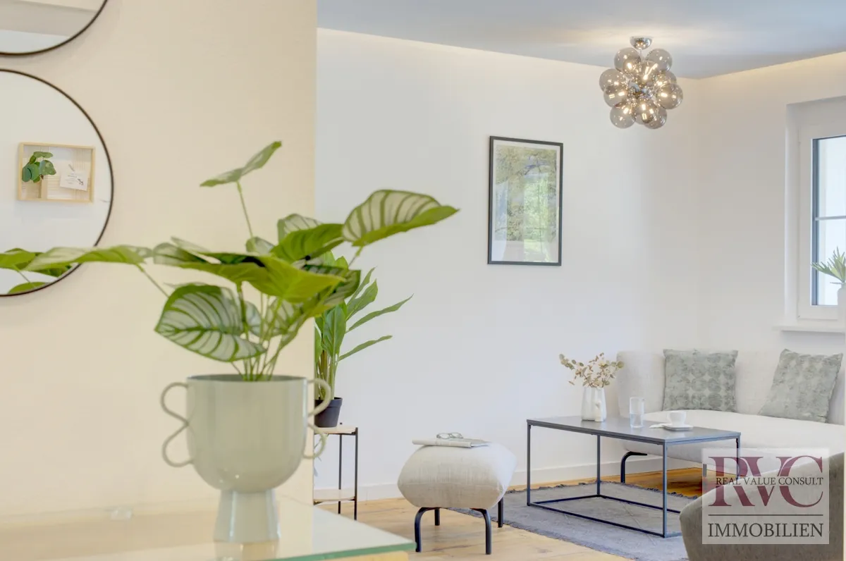 Gartenperle Modern-komfortabel Rundum sanierte 4-Zimmer-Wohnung mit Wohlfühlterrasse - Ansicht 3
