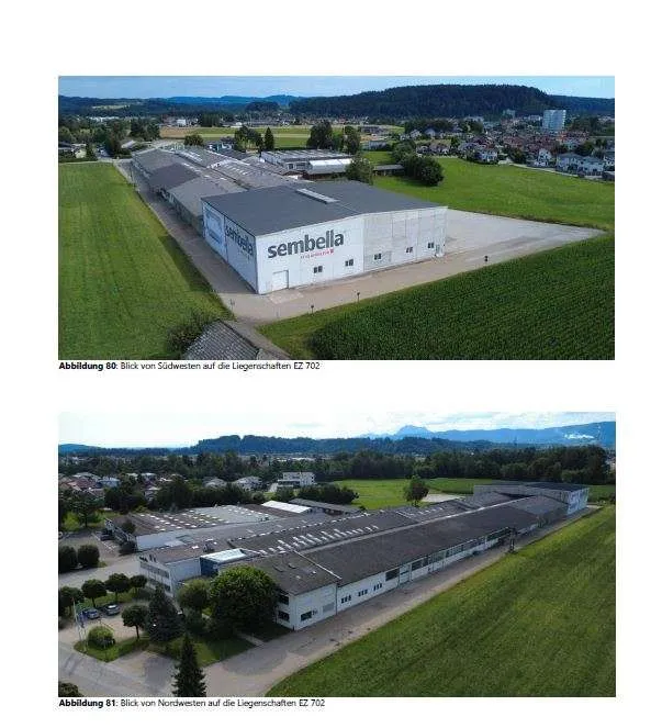 Gewerbehalle mit Hochregallager, Produktionshalle und Büros zu Vermieten - Ansicht 2