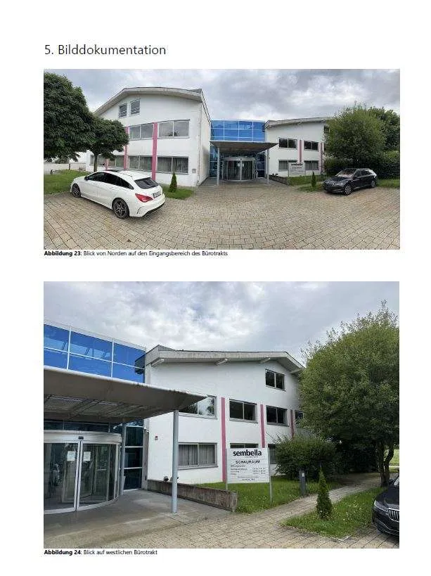 Gewerbehalle mit Hochregallager, Produktionshalle und Büros zu Vermieten - Ansicht 3