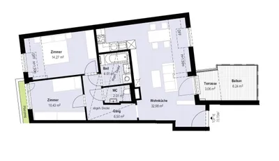 3-Zimmer-Wohnung kaufen in Wien – 70,7 m², € 610.000 – Bild 4 von 8