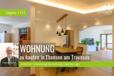 4-Zimmer-Wohnung kaufen in Gmunden – 115 m², € 299.000 – Bild 1 von 13