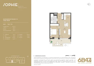 2-Zimmer-Wohnung kaufen in Wien – 46,22 m², € 559.700 – Bild 13 von 13