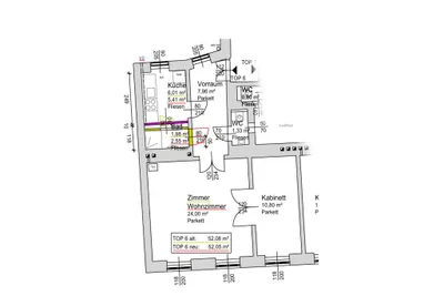 2-Zimmer-Wohnung kaufen in Wien – 52 m², € 288.000 – Bild 8 von 10