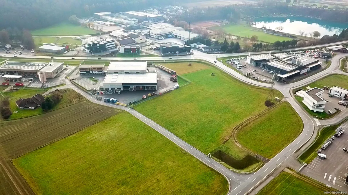 3400 m² Betriebsbaugebiet - teilbar - Baurecht - Grundstück 2 In bester Lage an der B 145 - nähe A1/B1 - Ansicht 3