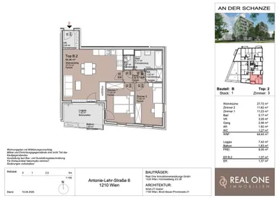 3-Zimmer-Wohnung kaufen in Wien – 64,66 m², € 425.000 – Bild 21 von 21