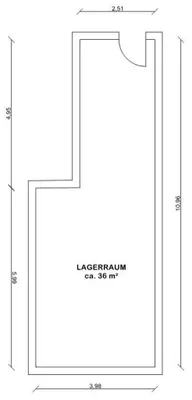 Gewerbeimmobilie mieten in Hallein – 36 m², € 440 – Bild 3 von 3