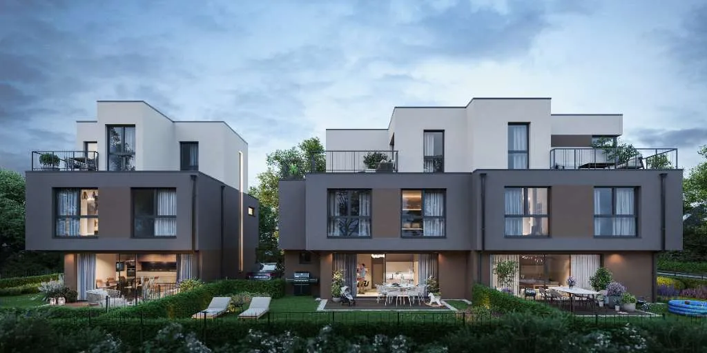 *Baustart bereits erfolgt* Traumhafte und moderne Doppelhaushälfte in LOBAU-Nähe, Wien
