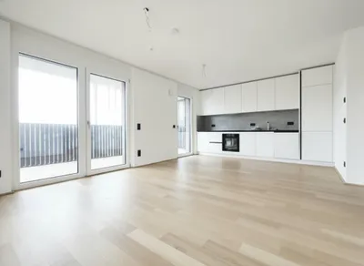 Pauschalmiete inklusive Warmwasser, Heizung & Kühlung - Moderne 2-Zimmer-Wohnung mit großzügiger Terrasse und stilvoller Ausstattung – Bild 3
