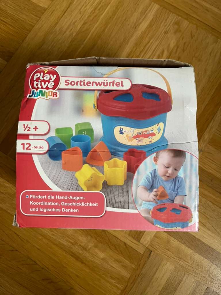 Motorik spiele - Sortierwürfel