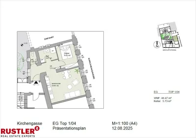 2-Zimmer-Wohnung kaufen in Mödling – 48,47 m², € 360.000 – Bild 6 von 10