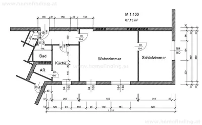 2-Zimmer-Wohnung kaufen in Wiener Neustadt Land – 60,31 m², € 159.000 – Bild 13 von 13
