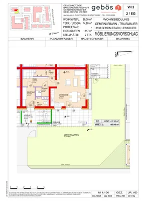 3-Zimmer-Haus mieten in Sankt Pölten Land – 86 m², € 968 – Bild 8 von 10
