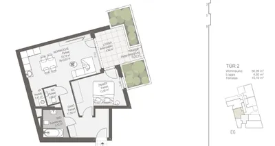 2-Zimmer-Wohnung kaufen in Wien – 56,99 m², € 416.670 – Bild 6 von 8
