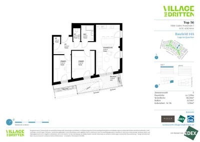 3-Zimmer-Wohnung kaufen in Wien – 66,29 m², € 585.000 – Bild 11 von 11