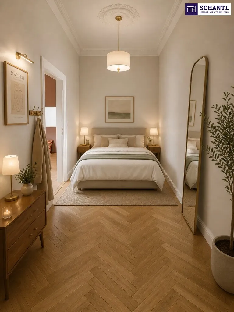 Ein kleiner Altbau mit großem Zukunftsplan! Sanierungsbedürftige Altbauwohnung mit toller Raumaufteilung + Traumhaft schönes Haus + Perfekte Infrastruktur und Anbindung! Jetzt zugreifen! - Ansicht 3