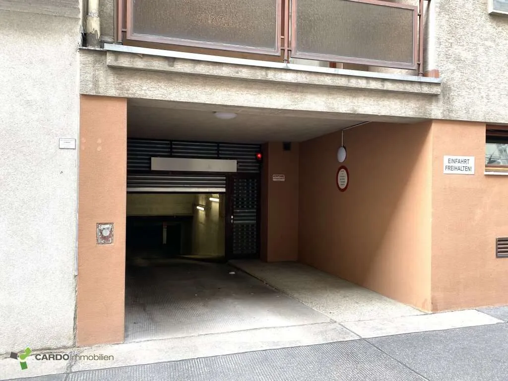 Mottorradstellplatz - Garage in der Karolinengasse - Ansicht 3