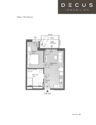 2-Zimmer-Wohnung mieten in Sankt Pölten – 40,97 m², € 749 – Bild 8 von 8