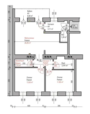 3-Zimmer-Wohnung kaufen in Wien – 66,88 m², € 396.500 – Bild 30 von 34