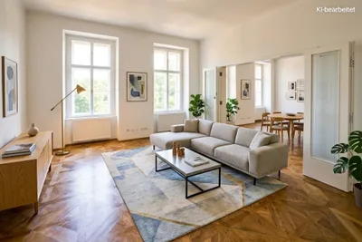 Zeitlose Eleganz im Herzen Wiens - Repräsentativer Altbau am Opernring | 150m², 3-Zimmer, Staatsoper-Blick