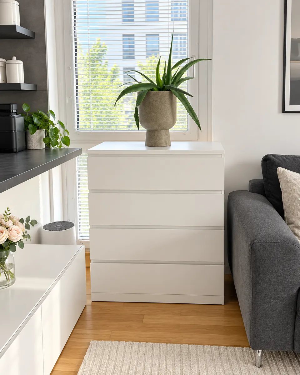 IKEA Malm kommode mit 4 Schubladen, € 45,- (1230 Wien)