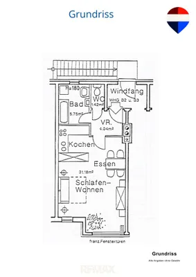 1-Zimmer-Wohnung kaufen in Vöcklabruck – 42,39 m², € 135.000 – Bild 9 von 10