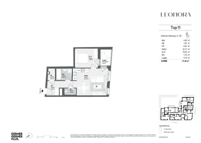 2-Zimmer-Wohnung kaufen in Wien – 47,34 m², € 379.000 – Bild 10 von 11