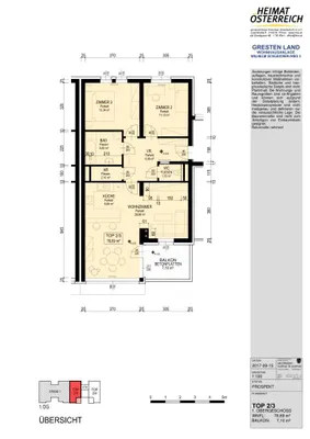 3-Zimmer-Wohnung mieten in Scheibbs – 78,69 m², € 708 – Bild 18 von 18
