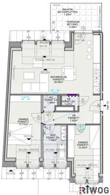 3-Zimmer-Wohnung kaufen in Wien – 84,85 m², € 649.000 – Bild 34 von 34