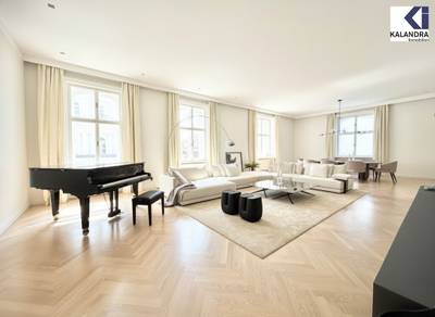LUXUSSANIERTE & MÖBLIERTE STIL-ALTBAUWOHNUNG BEI STAATSOPER