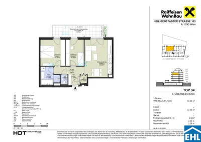 3-Zimmer-Wohnung kaufen in Wien – 63,69 m², € 649.900 – Bild 5 von 5