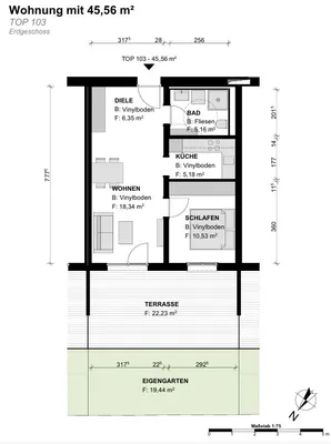 2-Zimmer-Wohnung kaufen in Gmunden – 45,56 m², € 207.298 – Bild 19 von 19