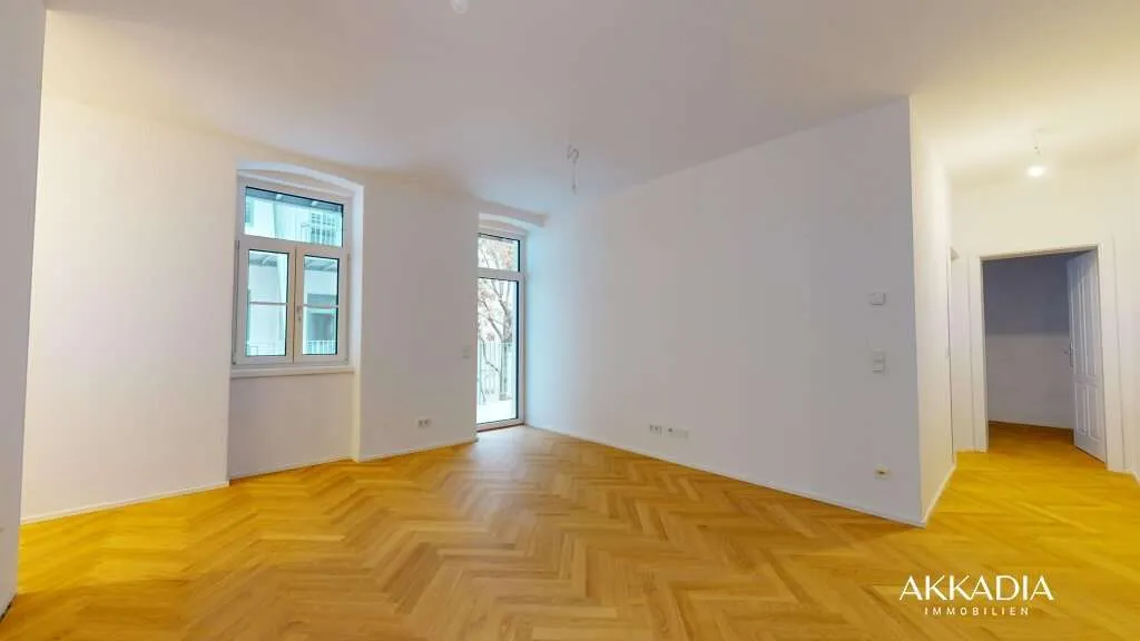 Hofseitige Gartenwohnung mit Terrasse I Gründerzeithaus - Ansicht 2