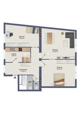 3-Zimmer-Wohnung kaufen in Wien – 84 m², € 549.000 – Bild 12 von 12