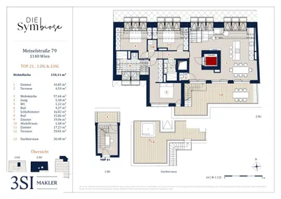 4-Zimmer-Wohnung kaufen in Wien – 150,11 m², € 1.477.770 – Bild 6 von 6
