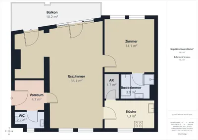 2-Zimmer-Wohnung kaufen in Graz-Umgebung – 70 m², € 213.000 – Bild 12 von 12