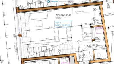 2-Zimmer-Wohnung kaufen in Krems an der Donau – 60,82 m², € 359.000 – Bild 7 von 8