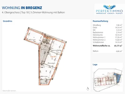 3-Zimmer-Wohnung kaufen in Bregenz – 81,77 m², € 309.000 – Bild 18 von 18