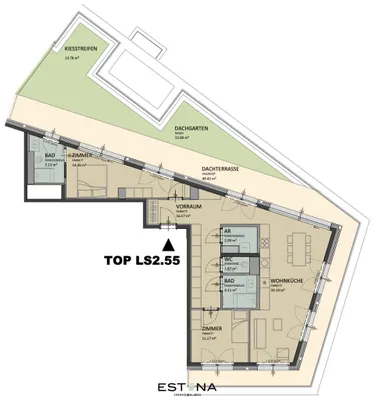 3-Zimmer-Wohnung kaufen in Wien – 90,73 m², € 777.600 – Bild 9 von 9