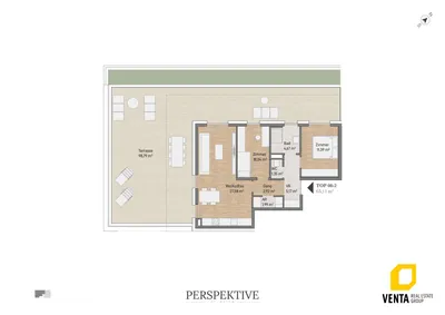 3-Zimmer-Wohnung kaufen in Graz – 65,11 m², € 516.715 – Bild 2 von 7