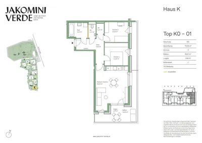 3-Zimmer-Wohnung kaufen in Graz – 70,19 m², € 329.000 – Bild 7 von 7