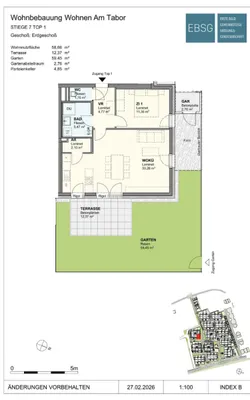 2-Zimmer-Wohnung mieten in Neusiedl am See – 59,47 m², € 792 – Bild 2 von 2