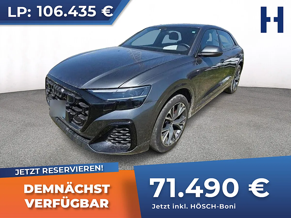 Audi Q8 55 TFSI e quattro 2xS-LINE BLACK LUFT GLEICH SI...